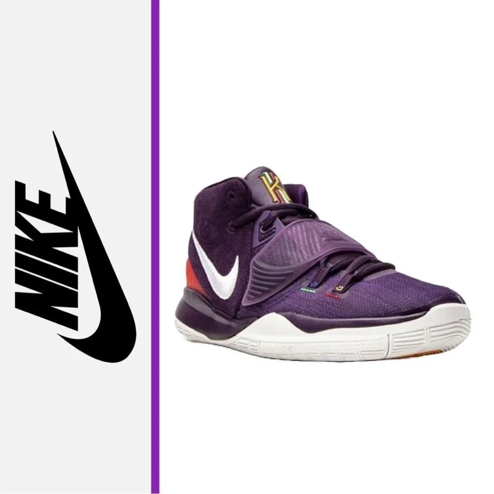 Nike Youth Purple Kyrie 6 Sneakers BQ5599-500- Size 5Y‎